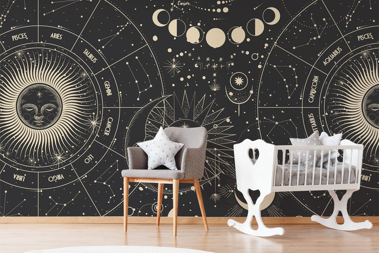 Papier Peint Phases de Lune
